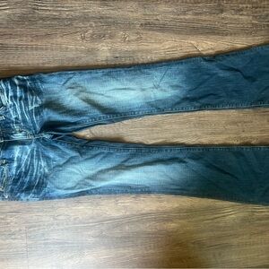 FRX Clothing Blue Denim Jeans Boot Size 25